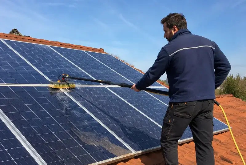 Nettoyage et entretien de panneaux solaires à Captieux