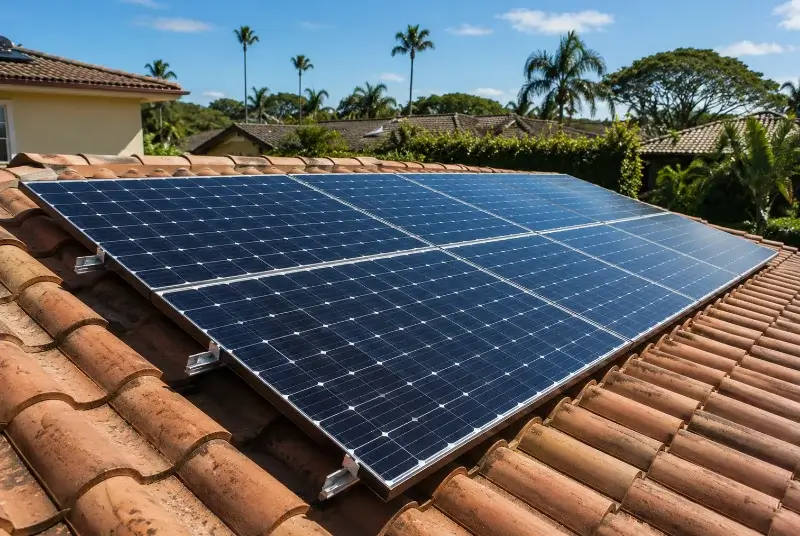 Installation de panneaux solaires à Captieux